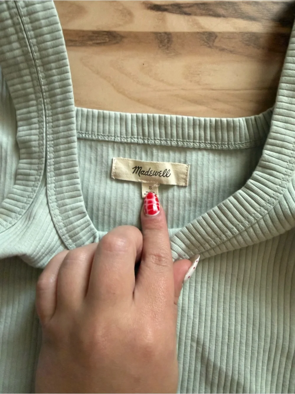 Madewell ribbed knit